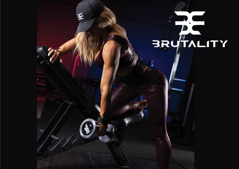 High-Waisted Burgundy Snakeskin Leggings product - Brutality London