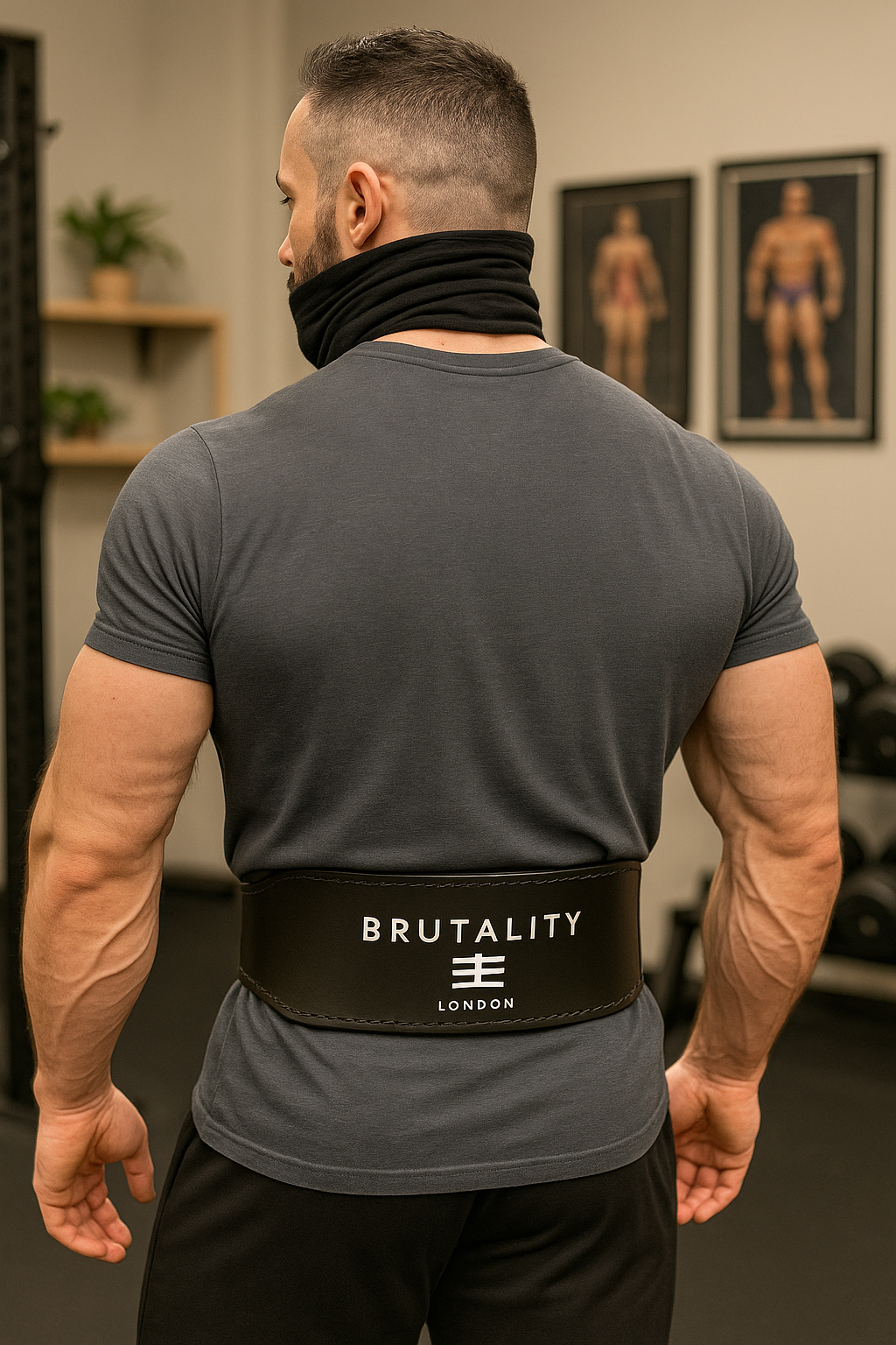Brutality London Premium Weightlifting Belt Male