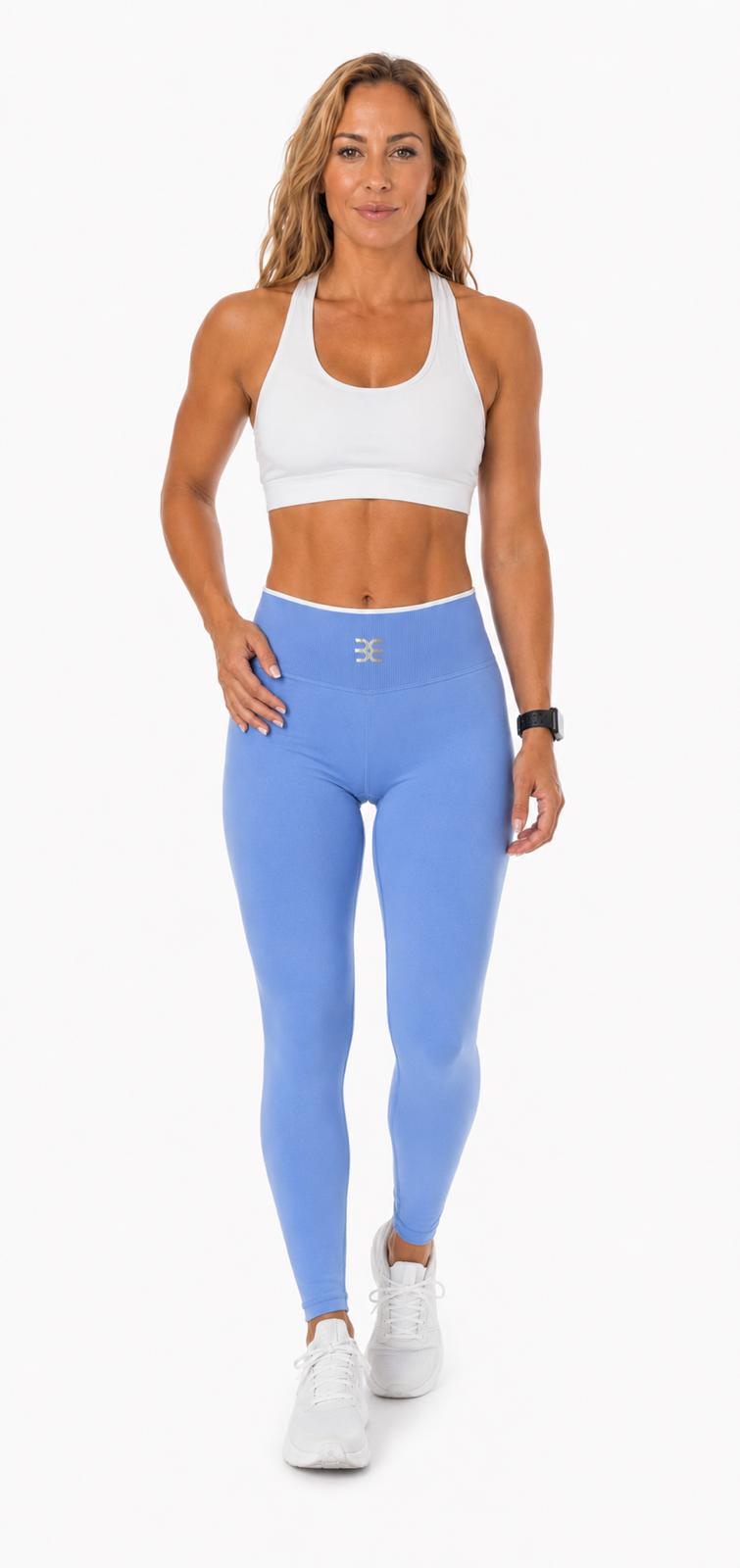 Brutality London Blue Define Scrunch Leggings