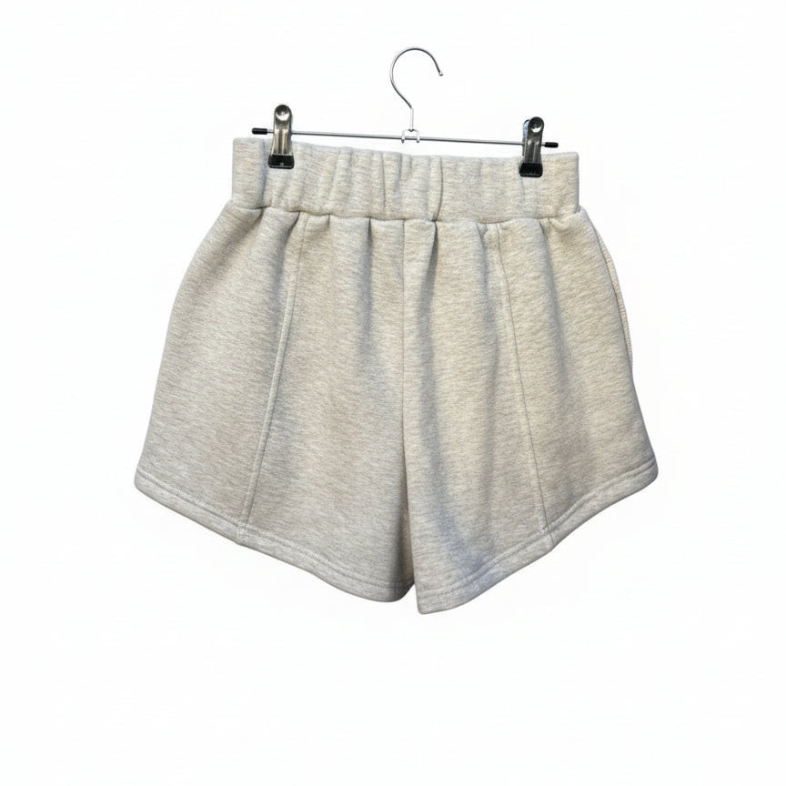 Brutality™ Luxe Soft-Fit Training Shorts – Light Grey