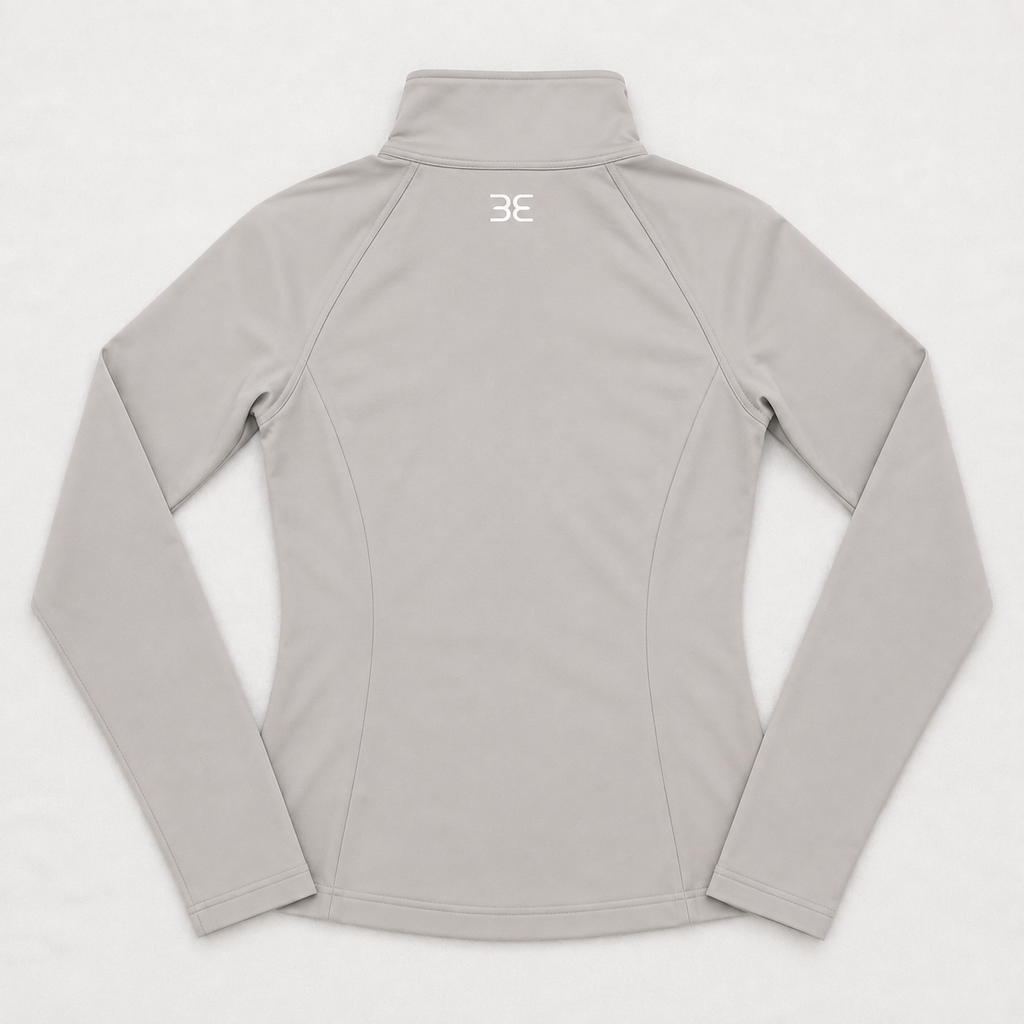 Brutality London Sculpt Full-Zip Performance Jacket – Stone Beige