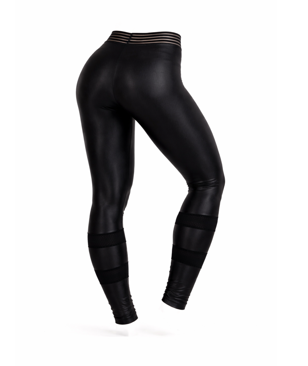 SculptFlex Performance Leggings – Black