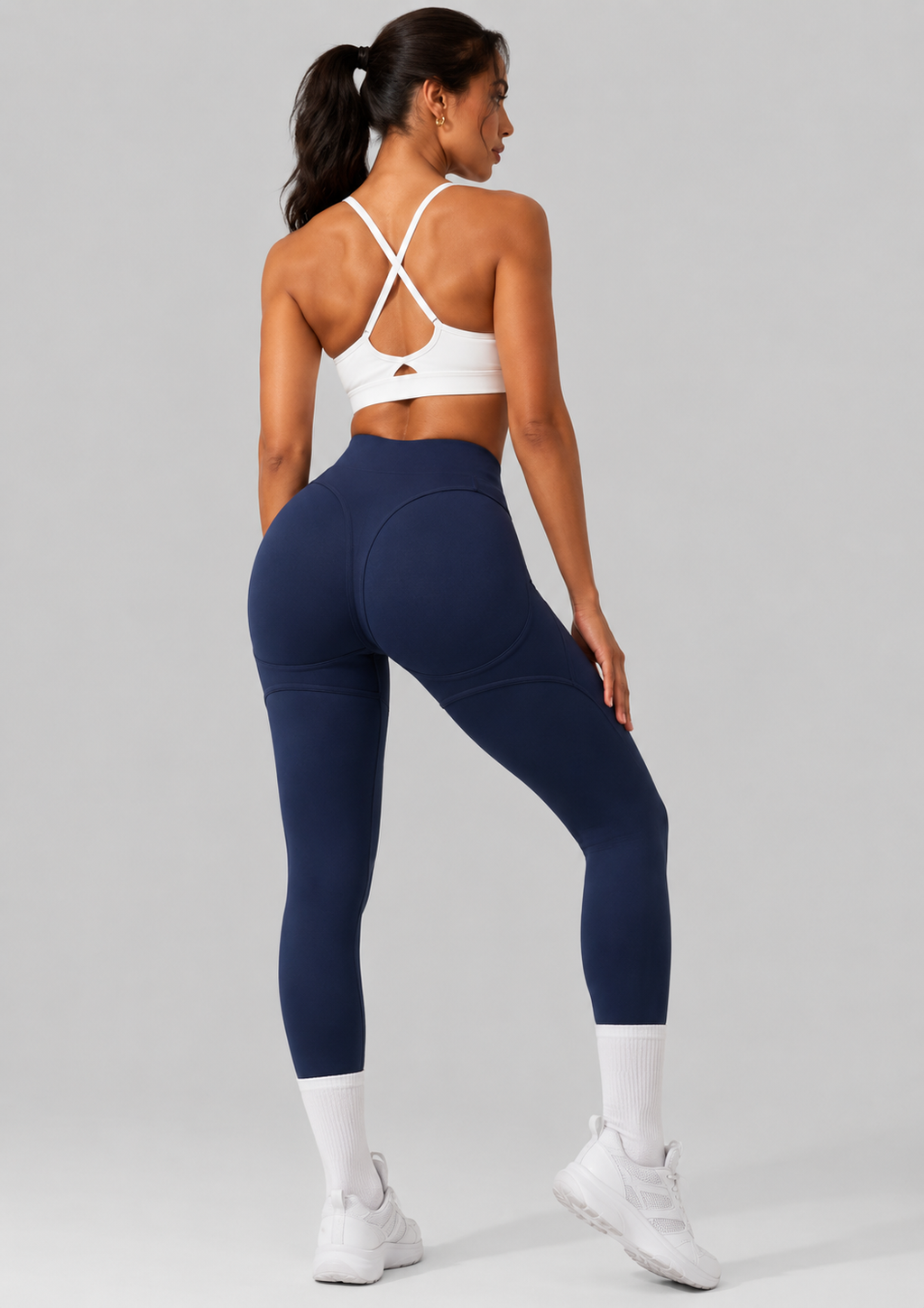 Brutality London Sculpt Contour Leggings – Cobalt Blue