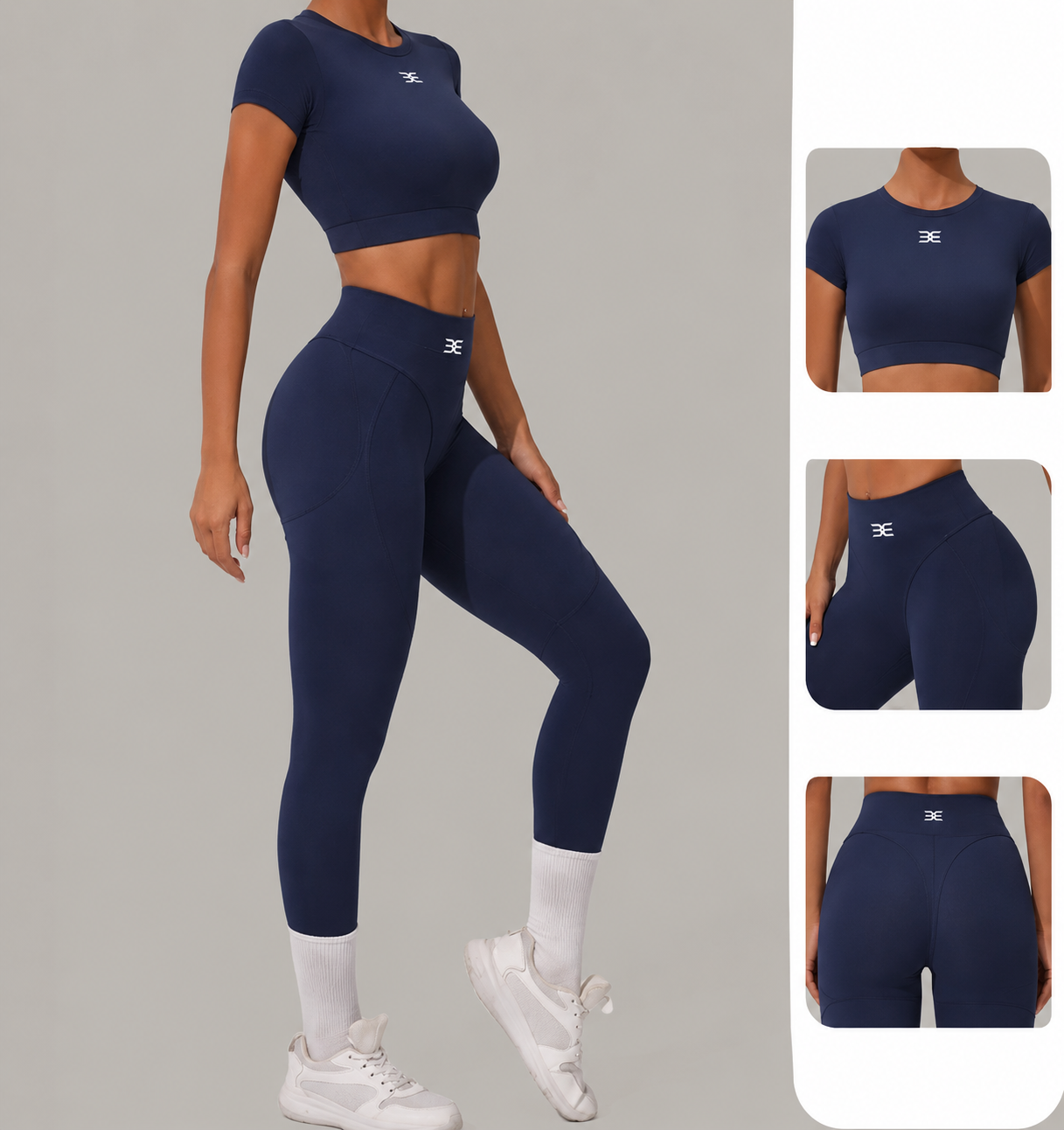 Brutality London Sculpt Contour Leggings – Cobalt Blue
