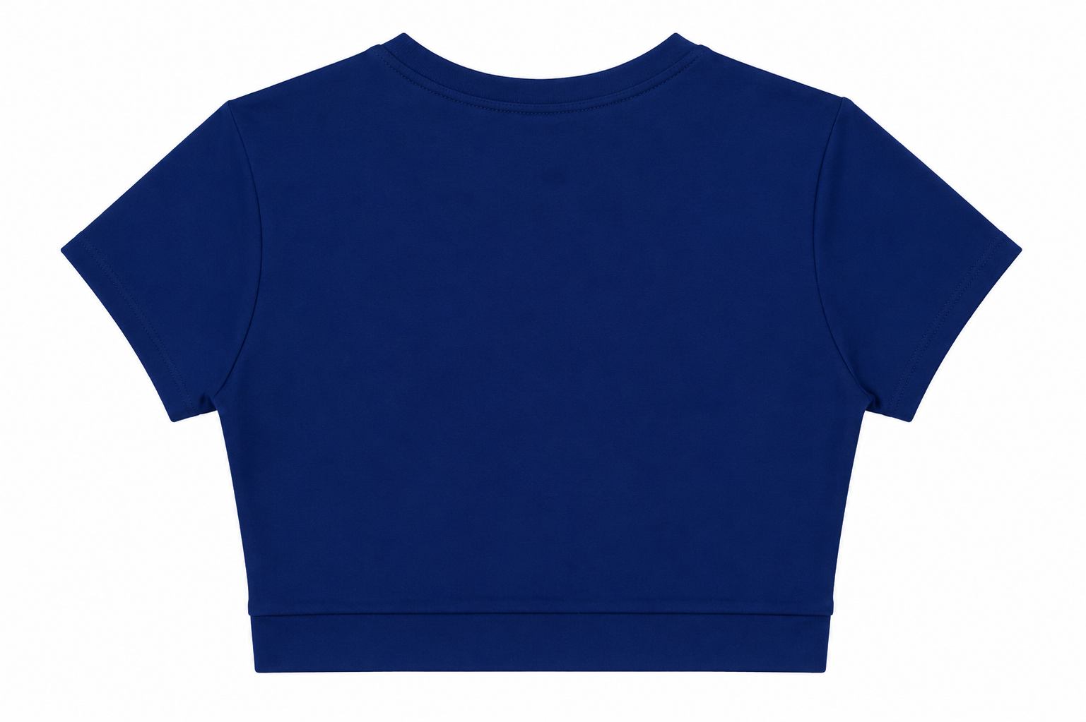 Brutality London Sculpt Crop Top – Cobalt Blue