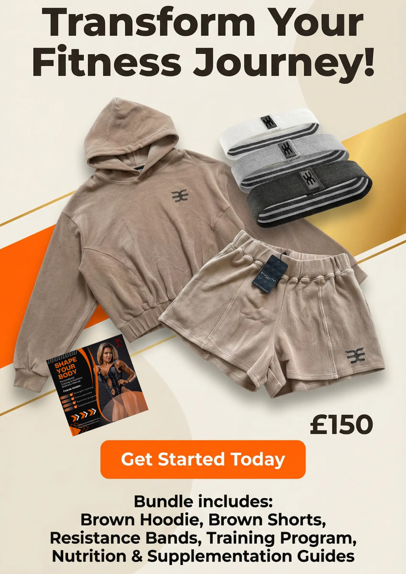 TRANSFORM YOUR FITNESS JOURNEY BUNDLE – £150