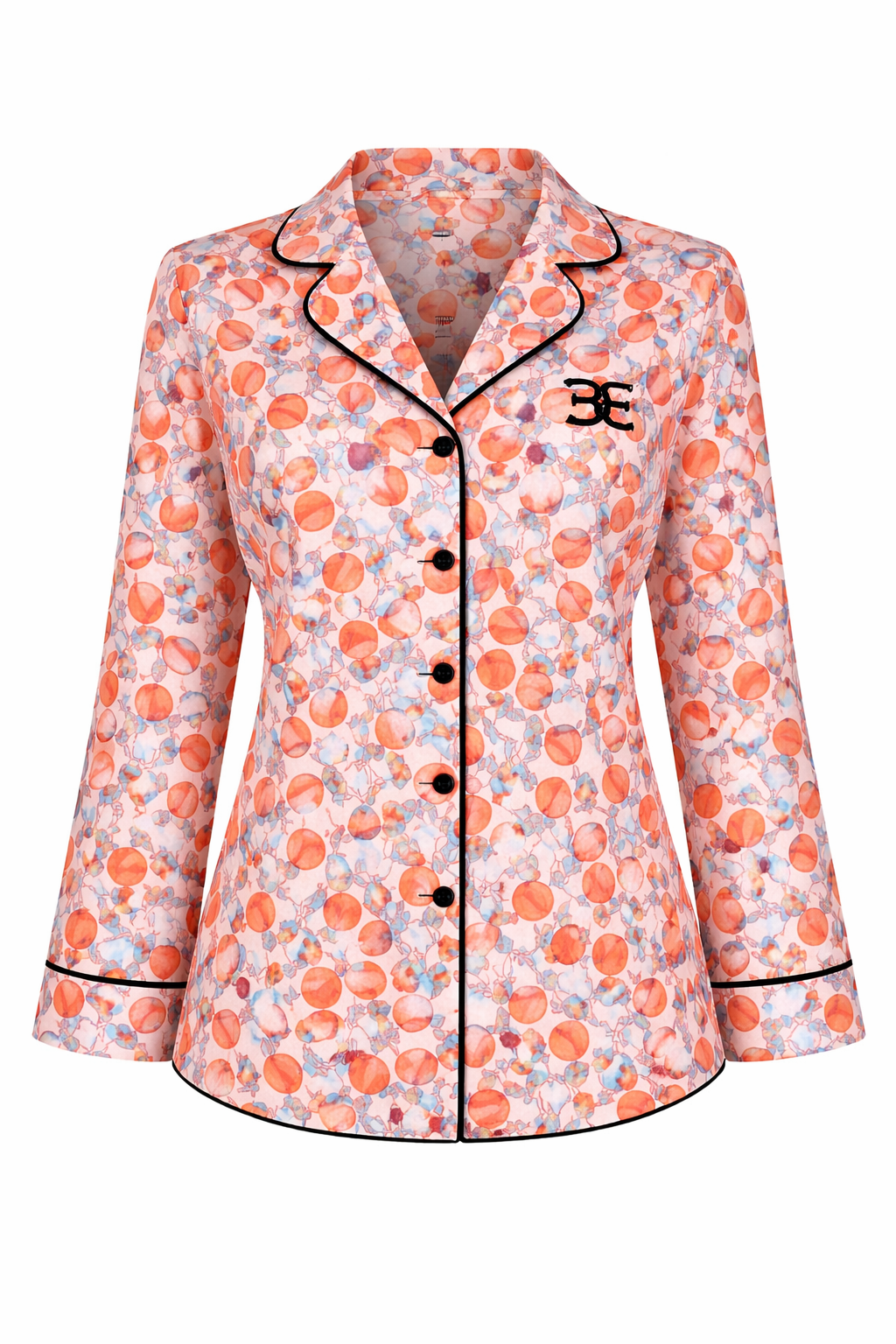 Signature Printed Satin Pyjama Set – Brutality London