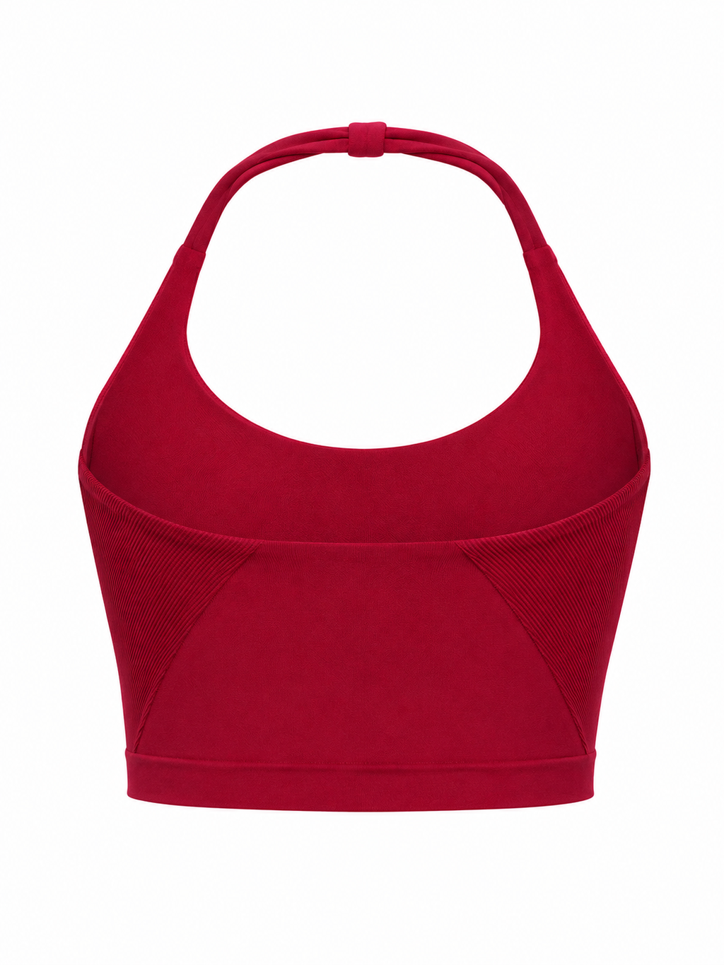 Brutality London Burgundy Halter Performance Top