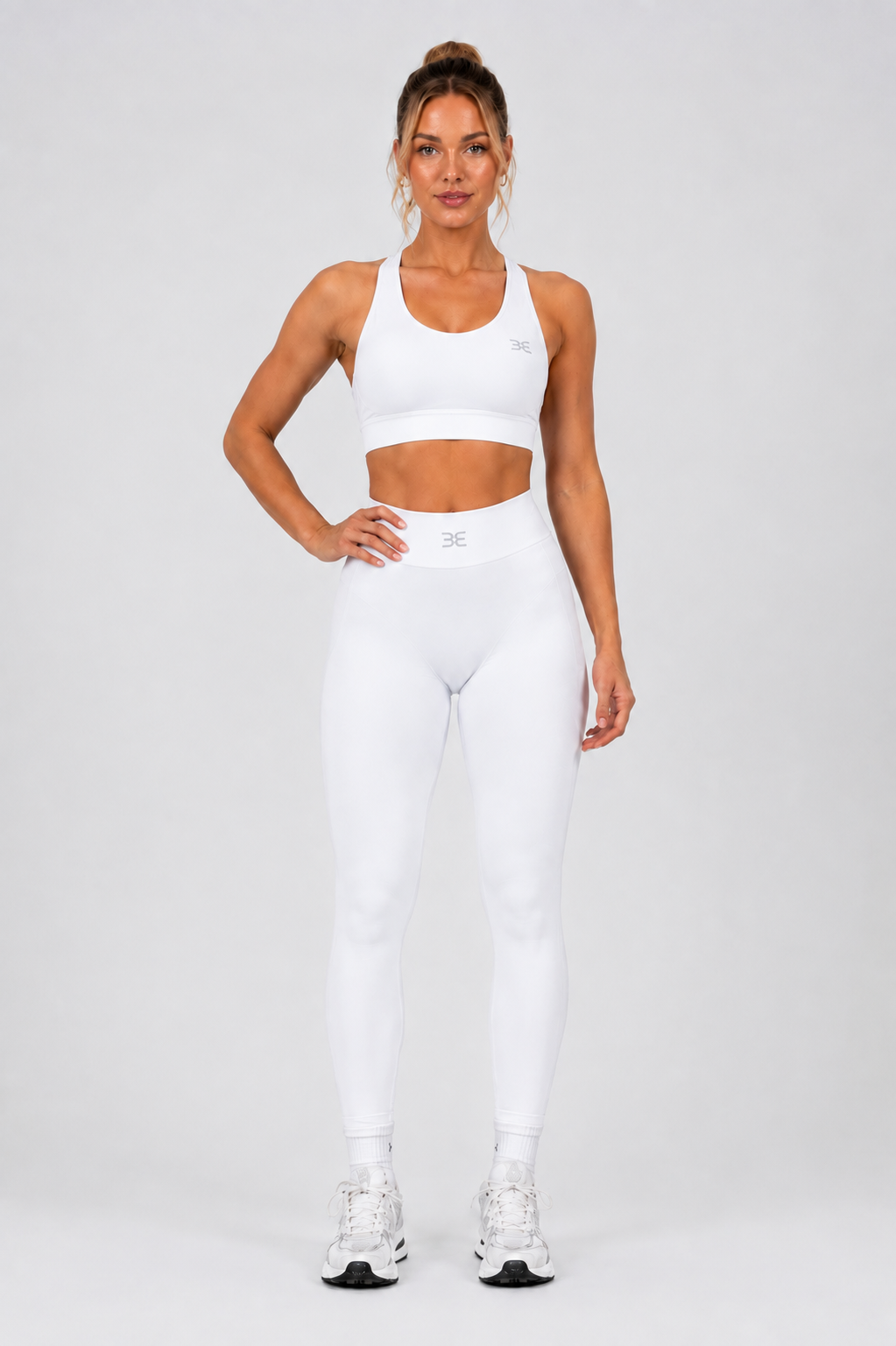 Define Sculpt Scrunch Leggings - White