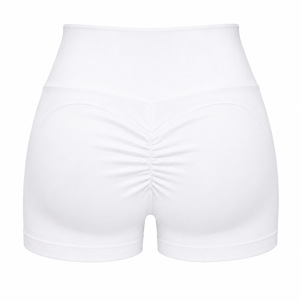 Brutality London Crunch Shorts - White