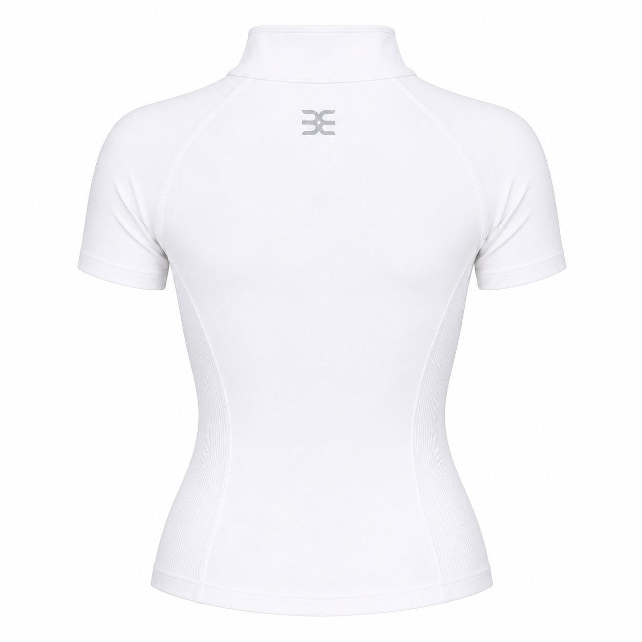Brutality London Short-Sleeve Zip Performance Top – White