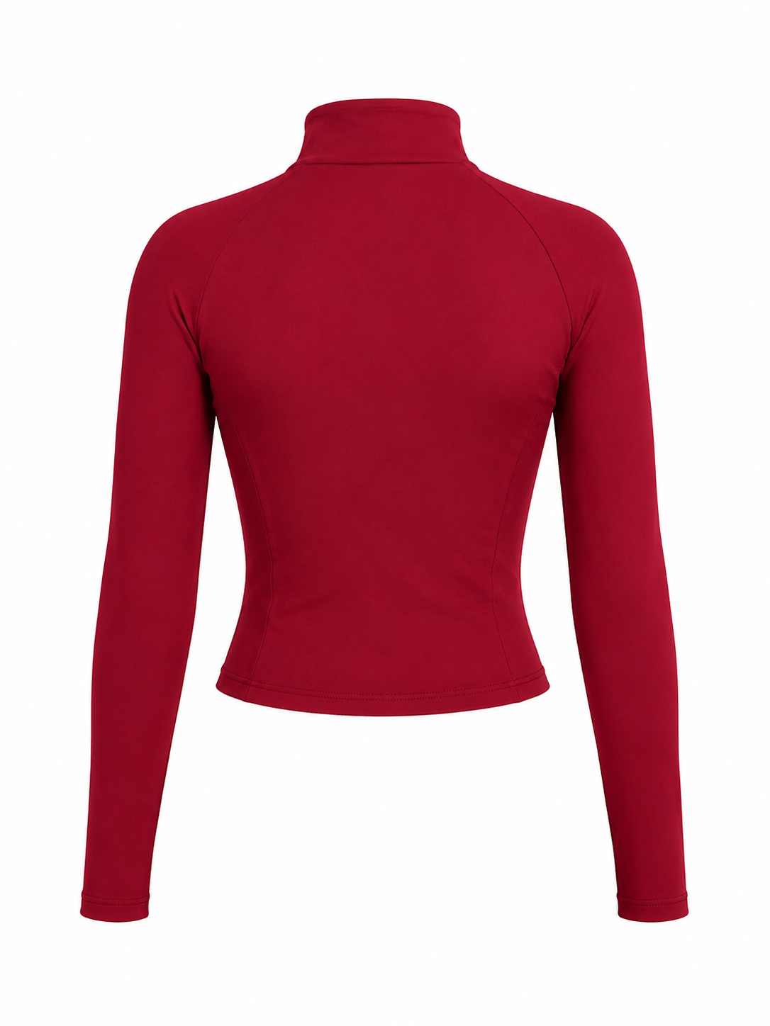 Brutality London Sculpt Zip Jacket - Burgundy