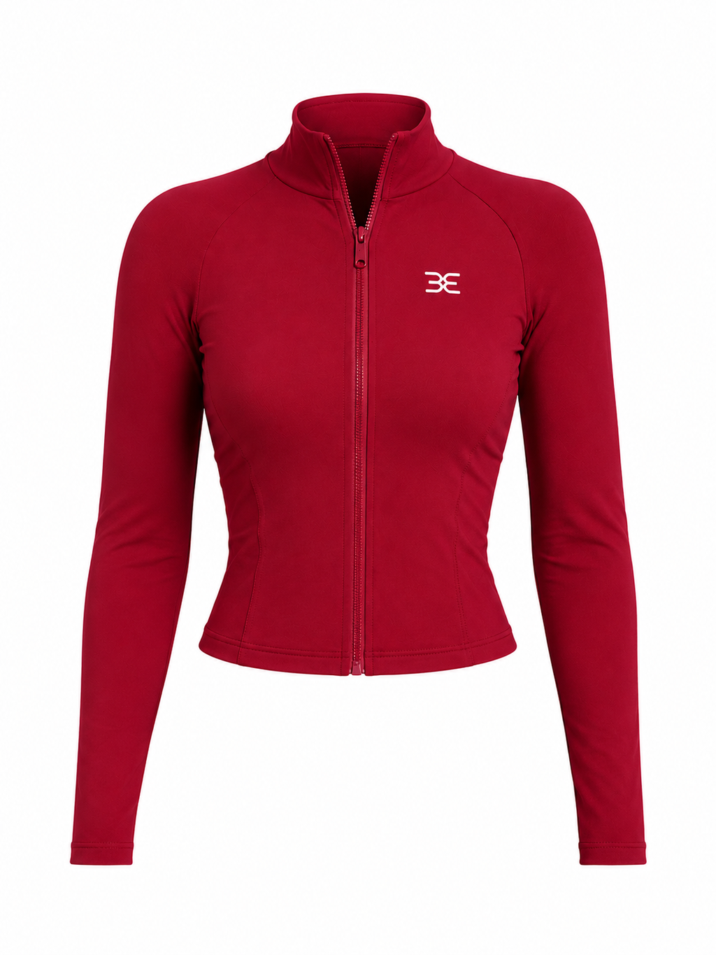 Brutality London Sculpt Zip Jacket - Burgundy